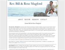 Tablet Screenshot of billmugford.com